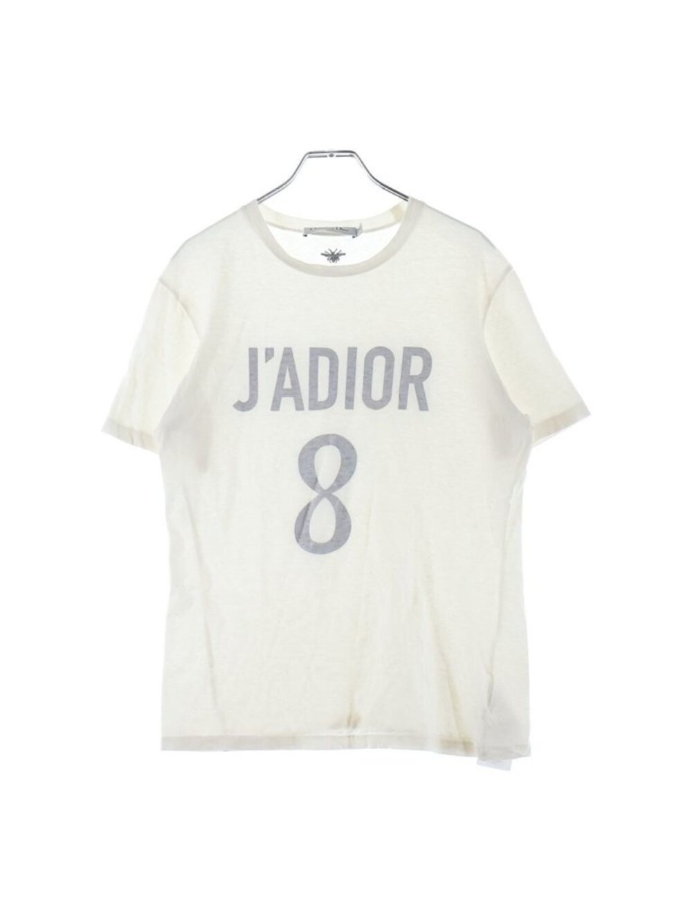 Dior Cotton J'adior 8 Logo Short Sleeve T-Shirt White